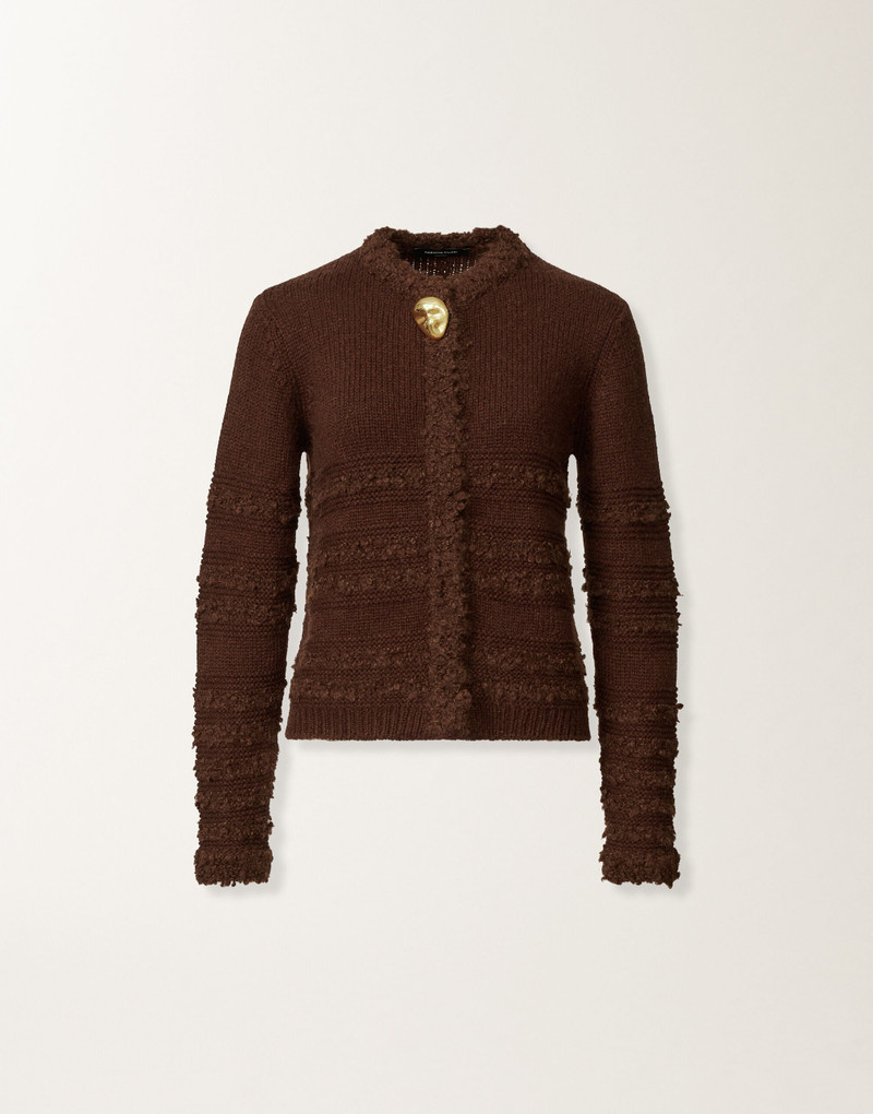 Camel cardigan 1