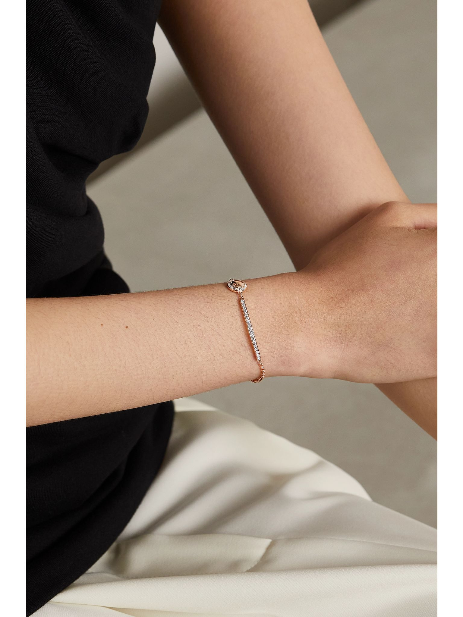Possession 18-karat rose gold diamond bracelet Gold - 2