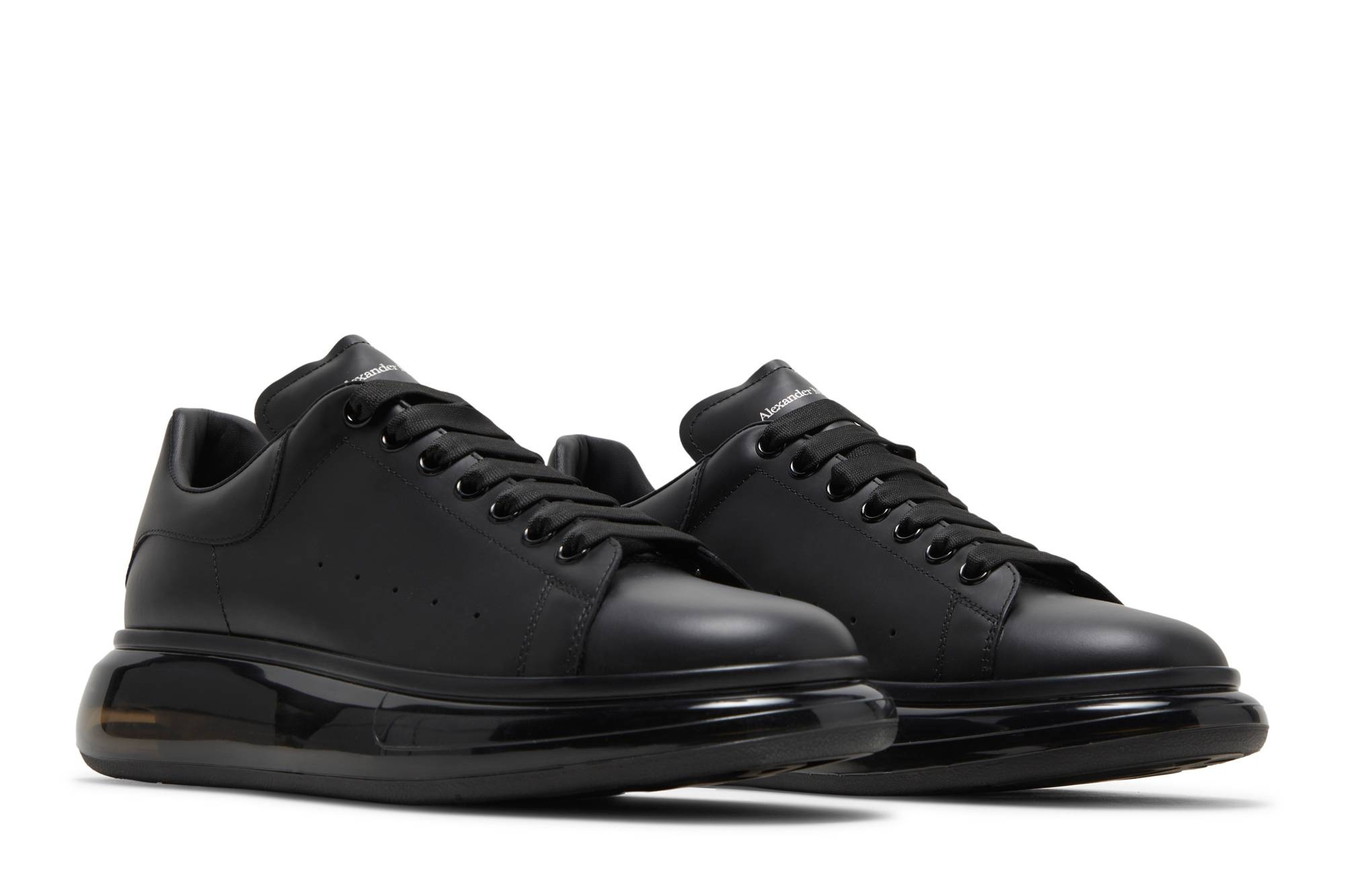 Alexander McQueen Oversized Sneaker 'Clear Sole - Black' - 8