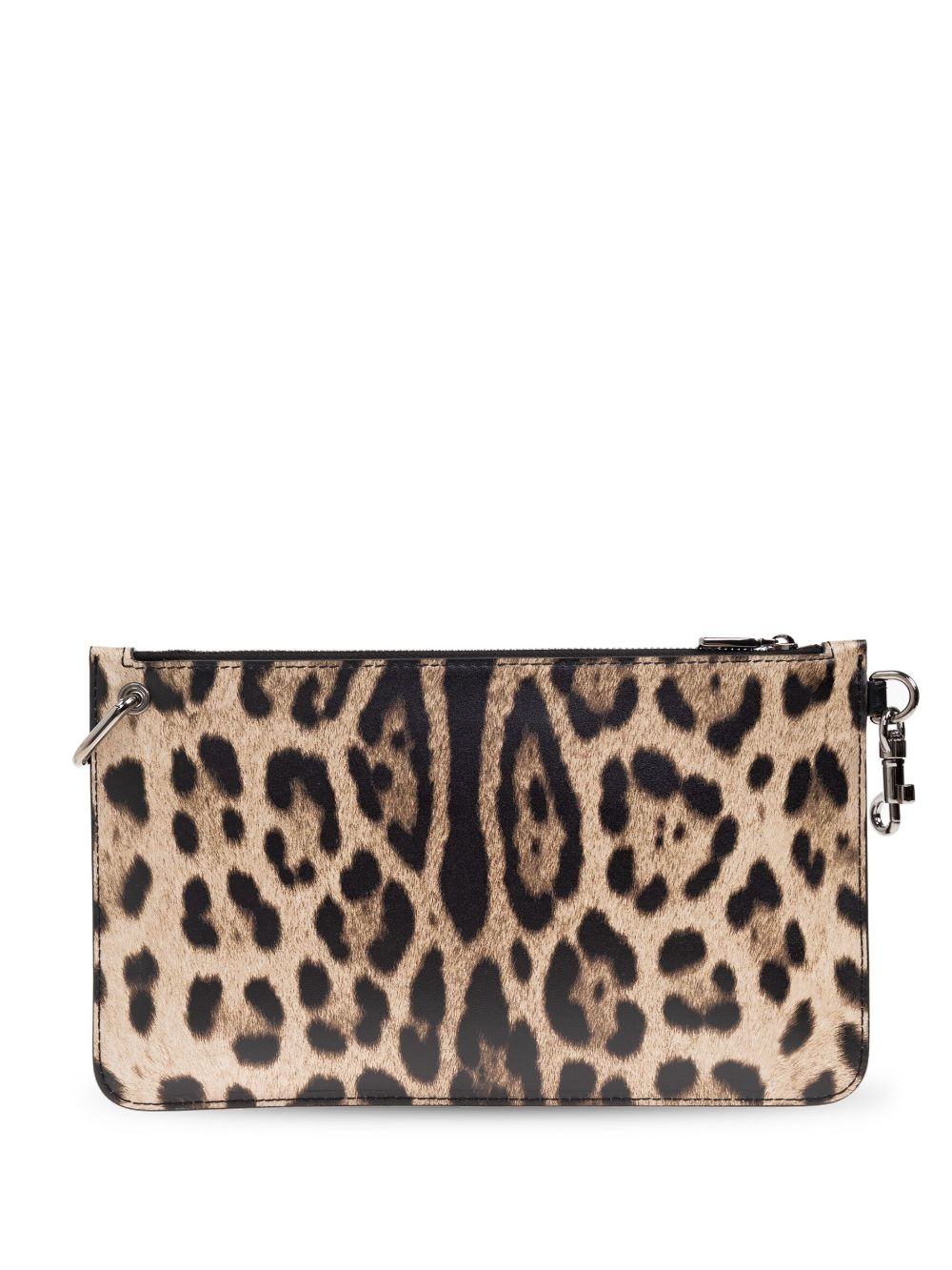 leopard-print toiletry bag - 3