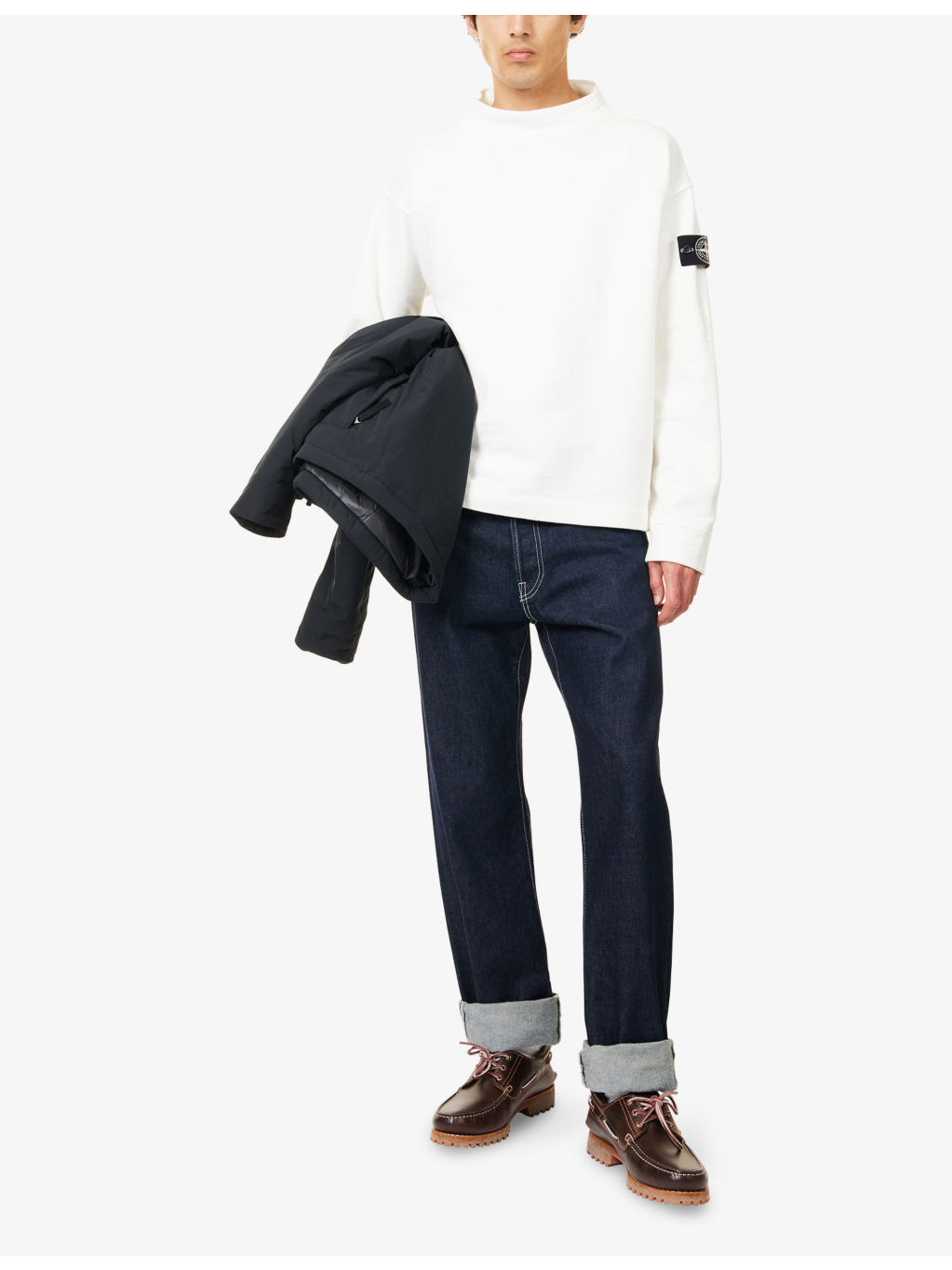 Raw Beauty Crewneck Cotton Sweatshirt - 2