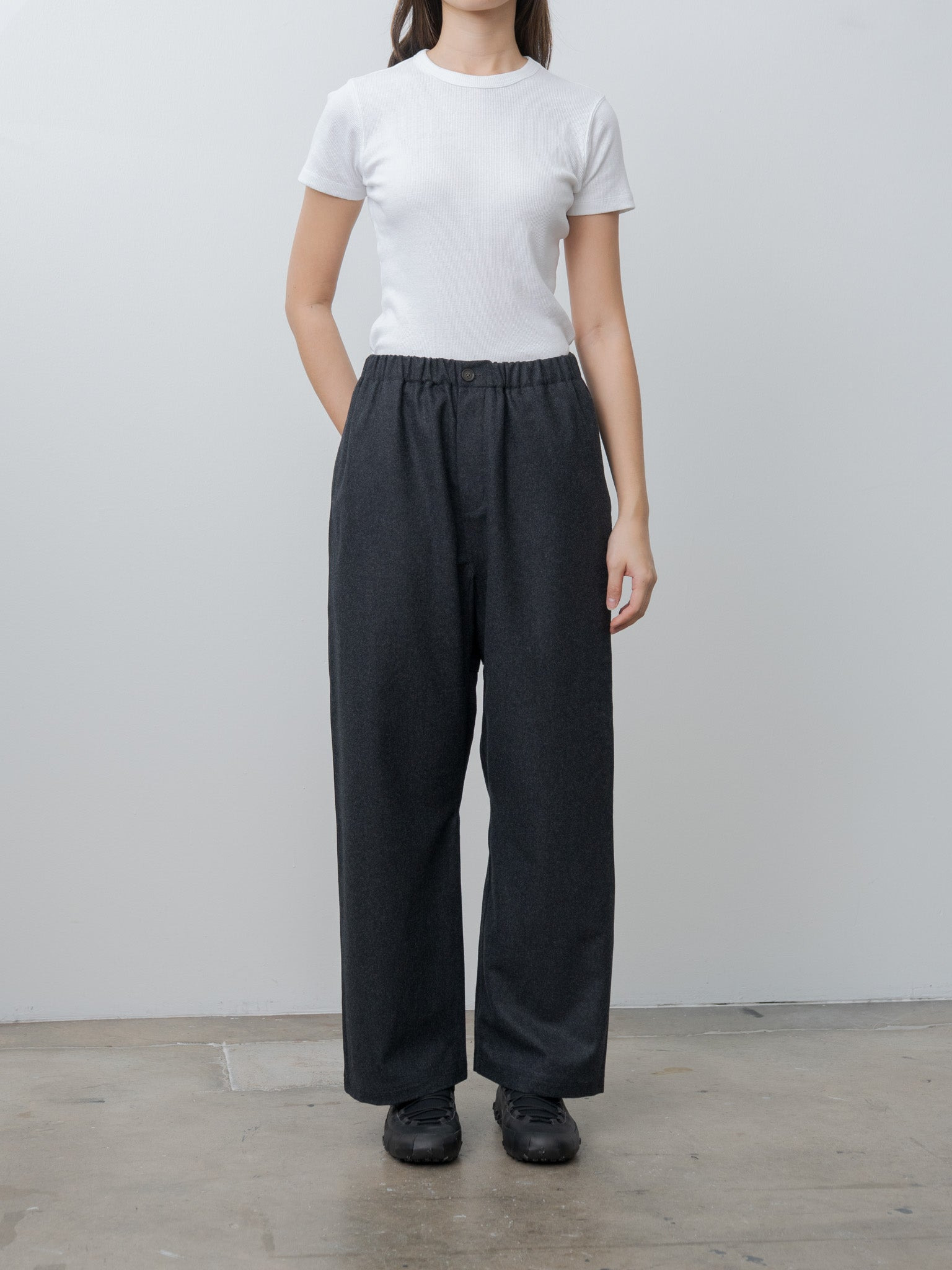 Pinot Trouser - Anthracite Melange - 2