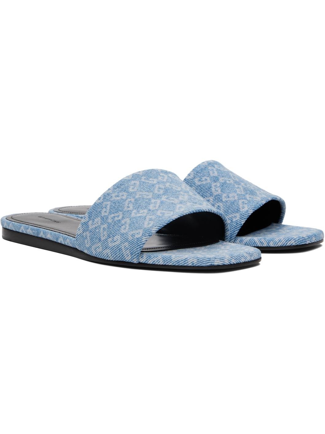 Blue 4G Sandals - 4