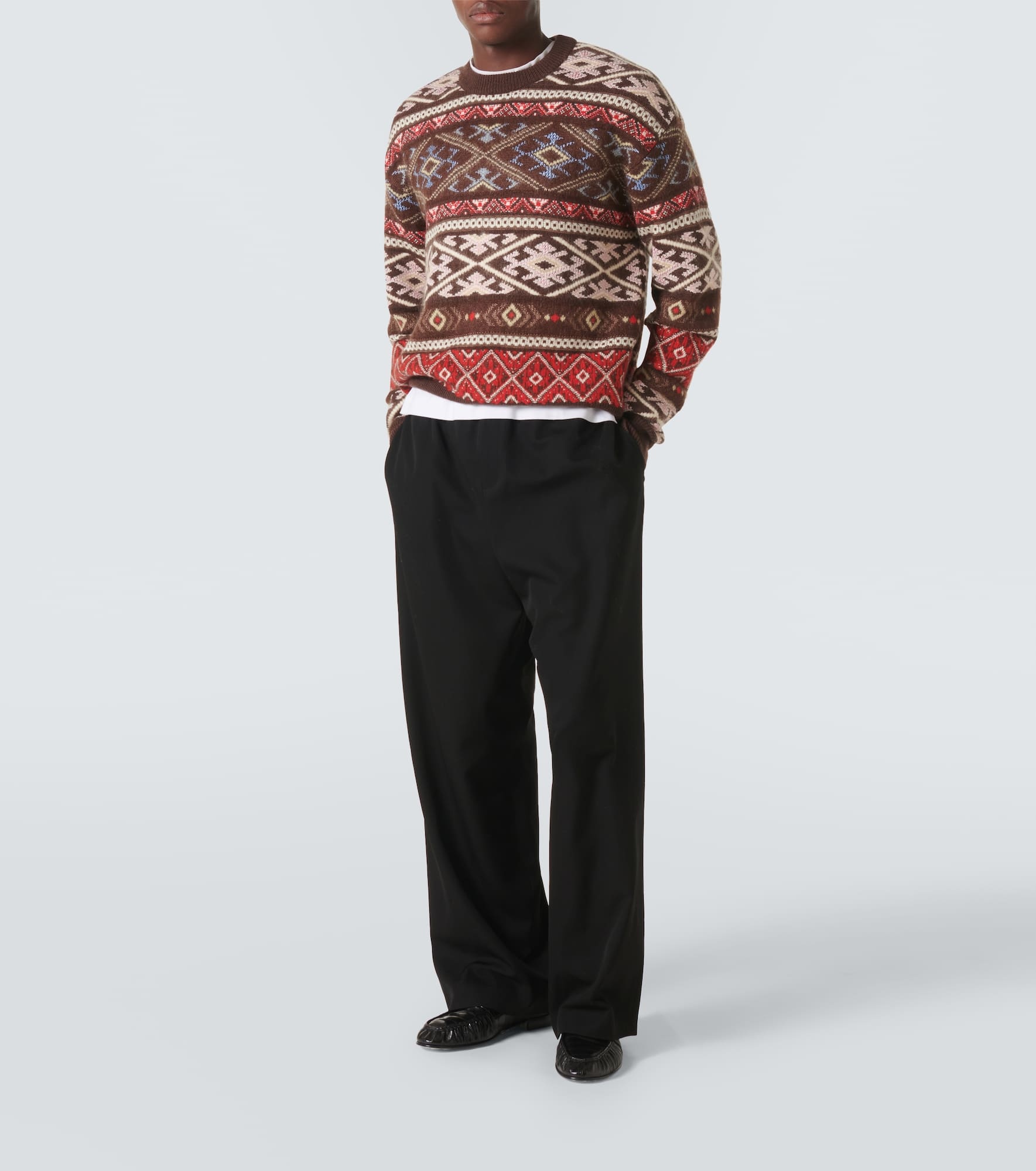 Finny cashmere, silk, and mohair sweater - 2
