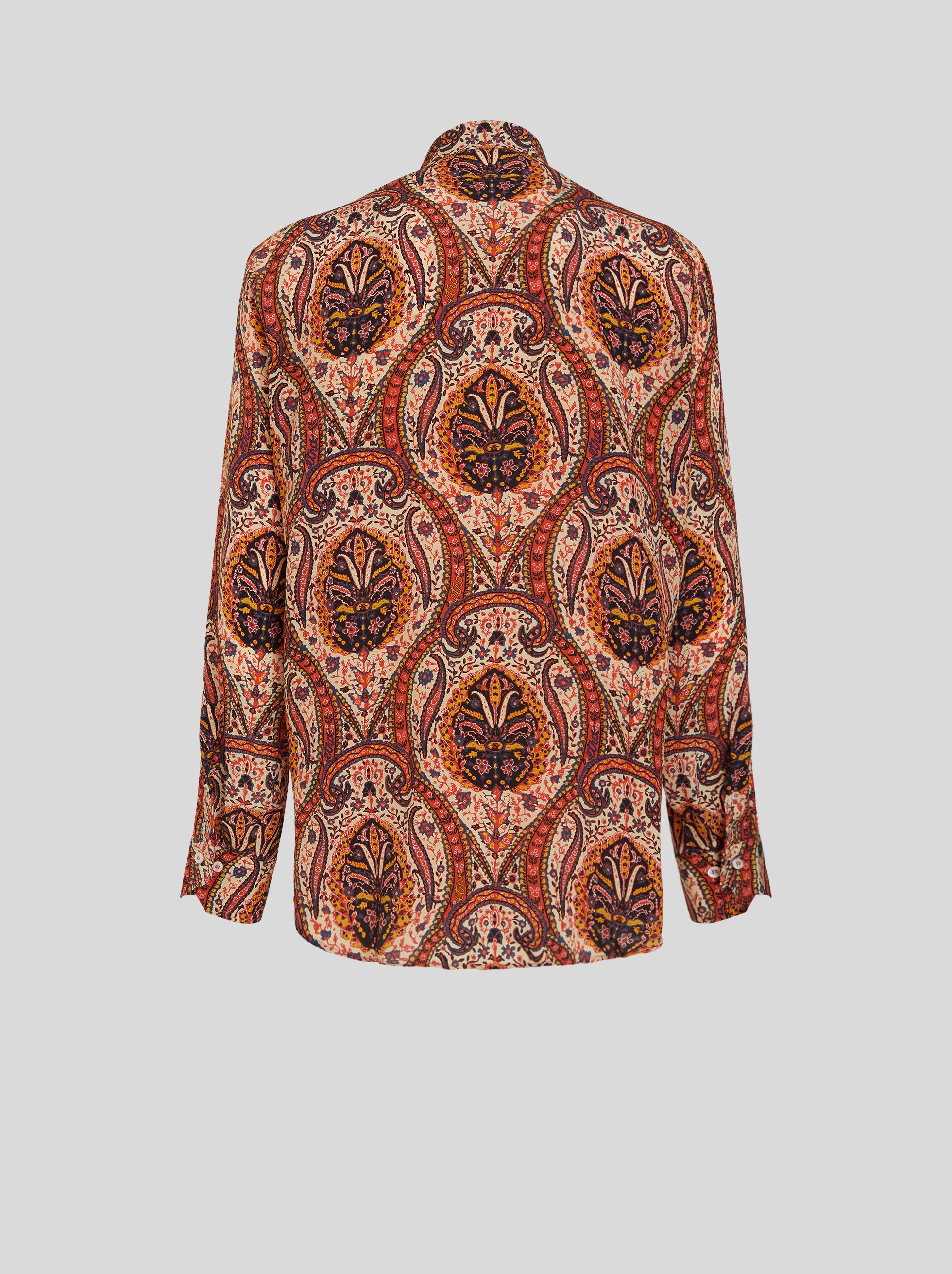 PAISLEY SILK SHIRT - 5