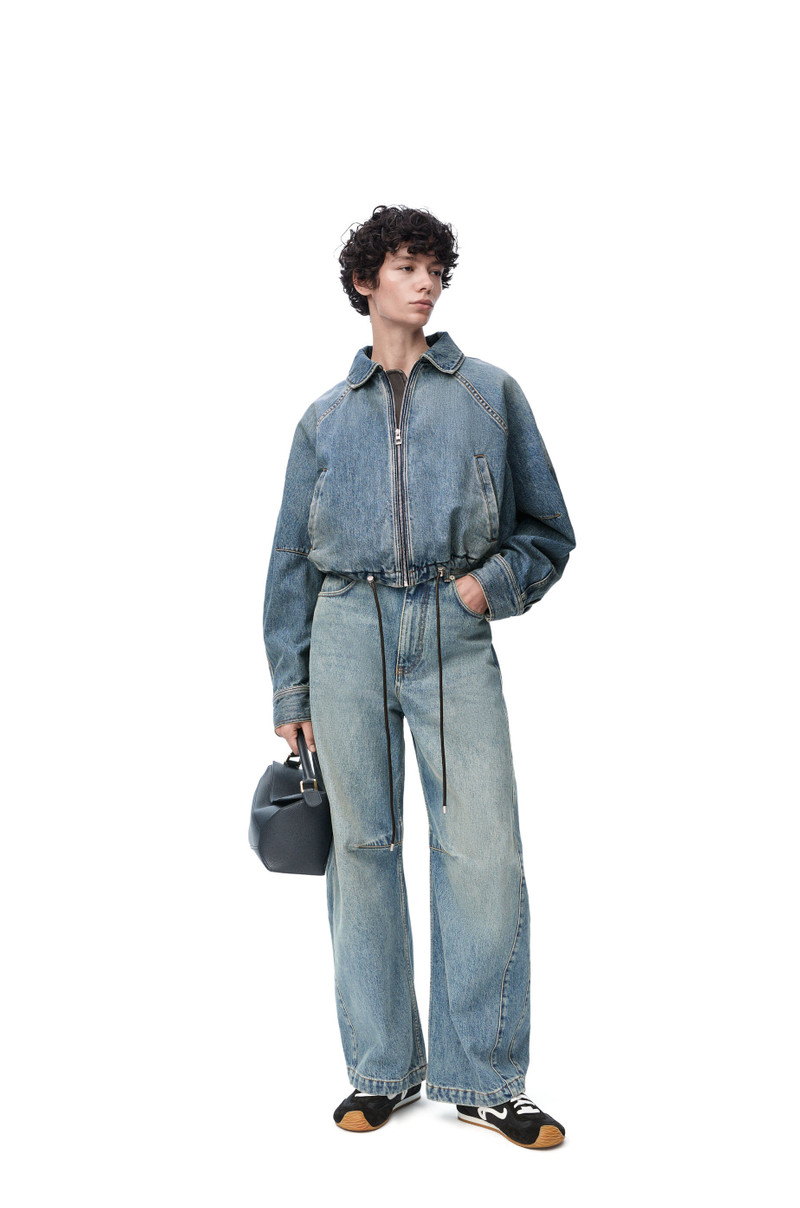 Loewe Balloon jacket in denim outlook