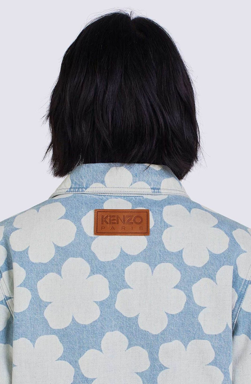 'Hana Dots' denim workwear jacket 7