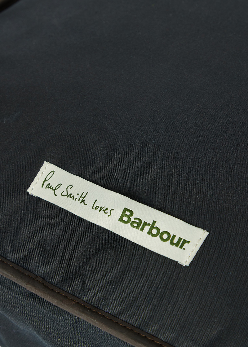 Paul Smith loves Barbour - Night Sky Wax Tarras Bag 4