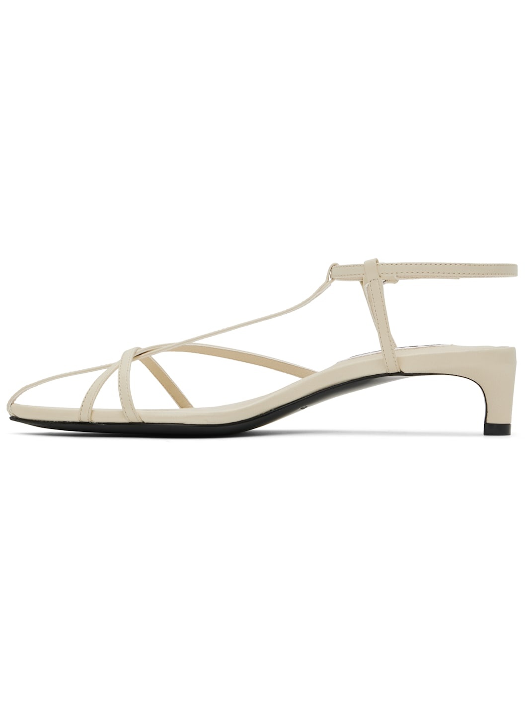 Off-White High Heeled Sandals - 3