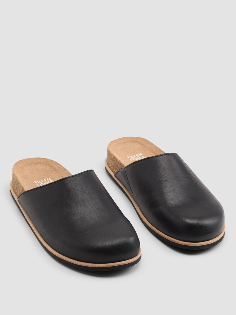 EILEEN FISHER Bios Leather Mule outlook