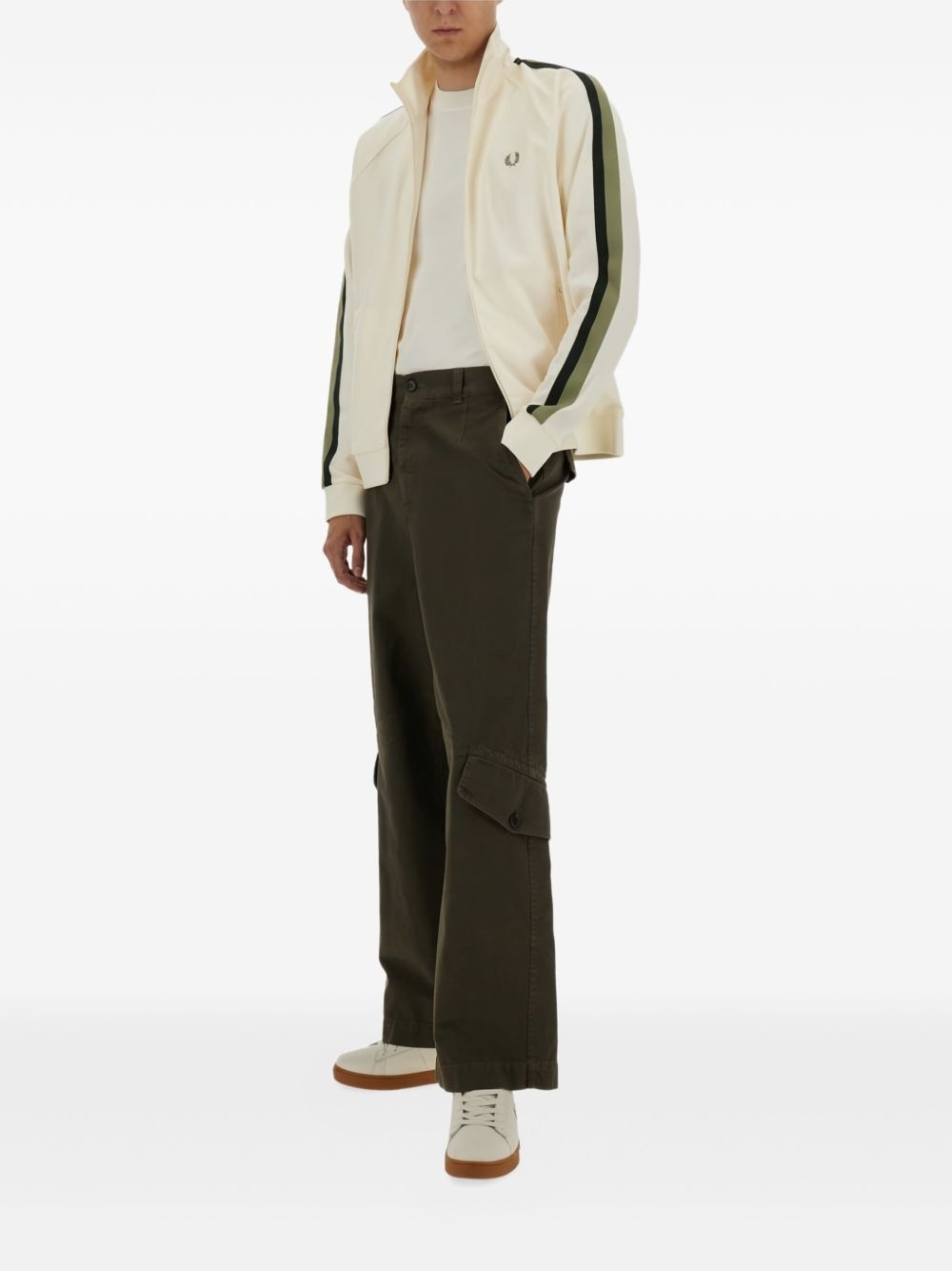 zip-up track jacket - 2
