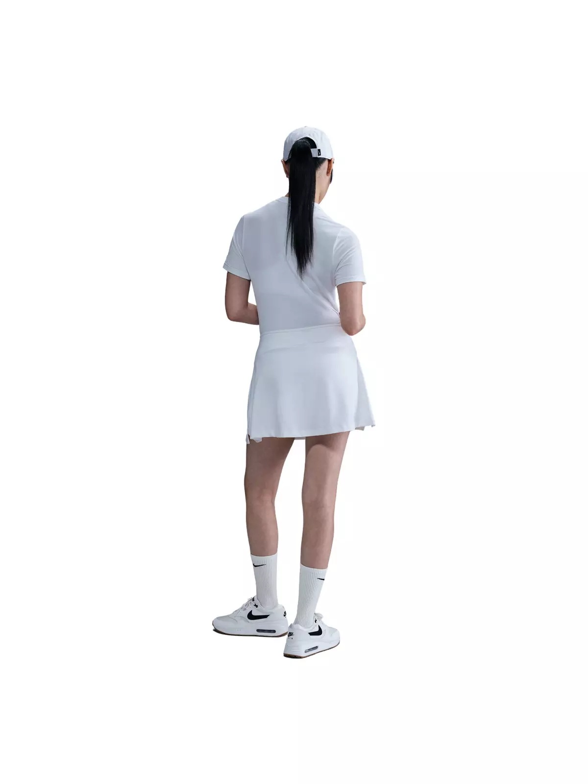 Women's Tour Dri-FIT Flouncy Golf Skirt -White - 4