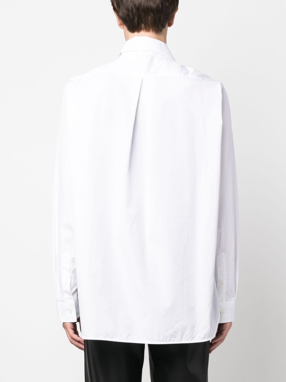 Pleace poplin long-sleeved shirt - 4