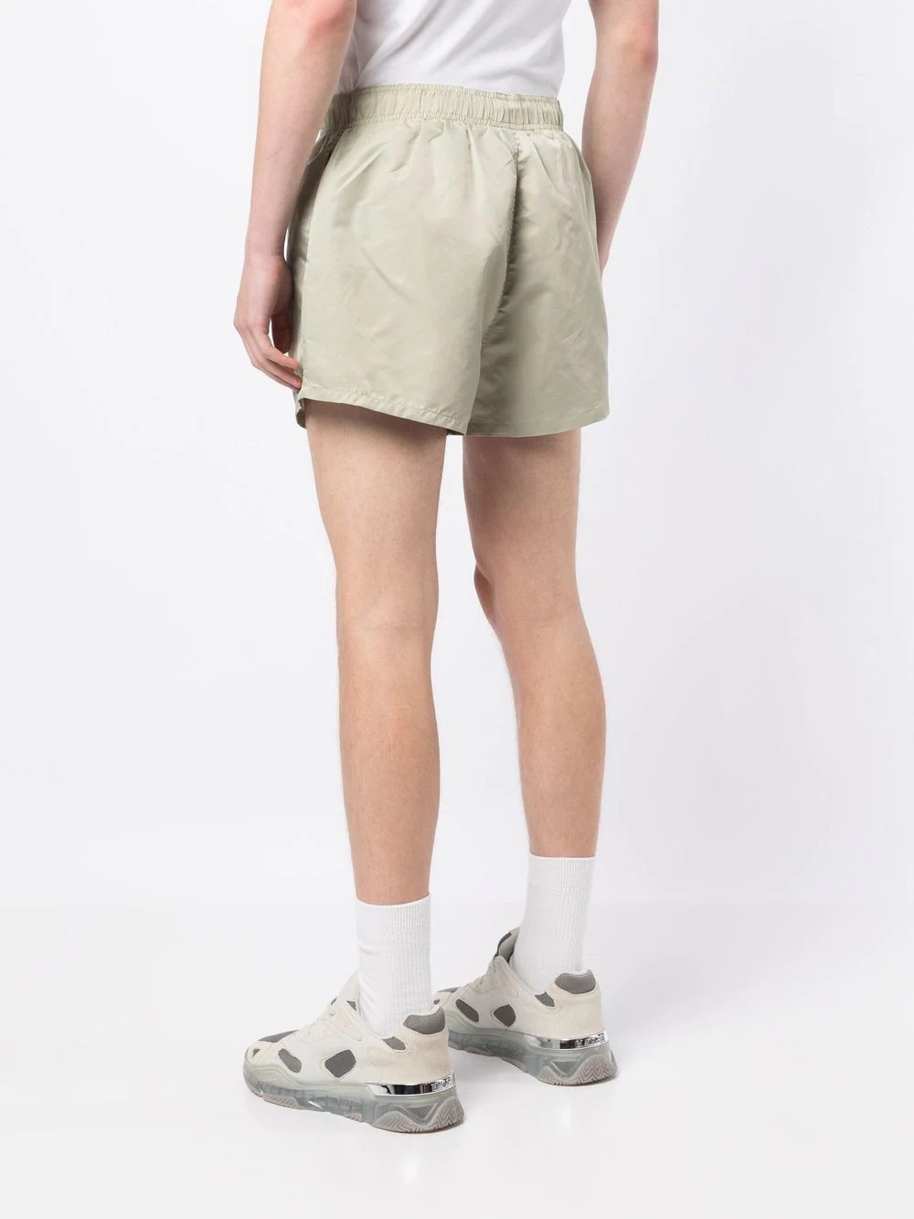 Essentials logo-patch shorts - 4