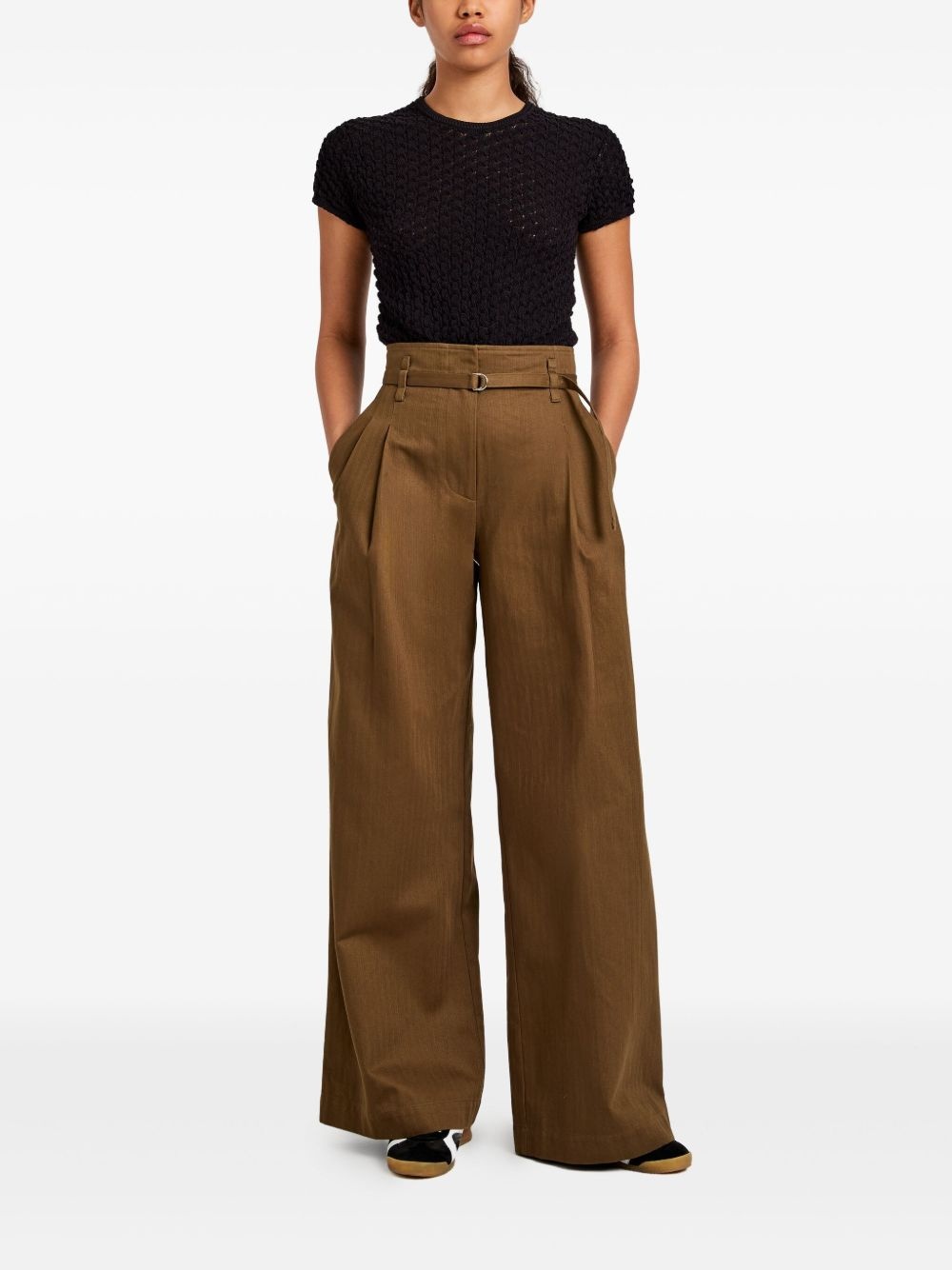 pleated trousers - 2