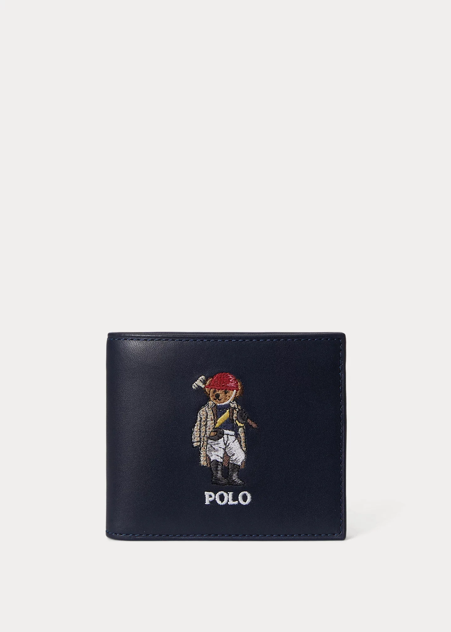 Polo Bear Leather Billfold Wallet - 1