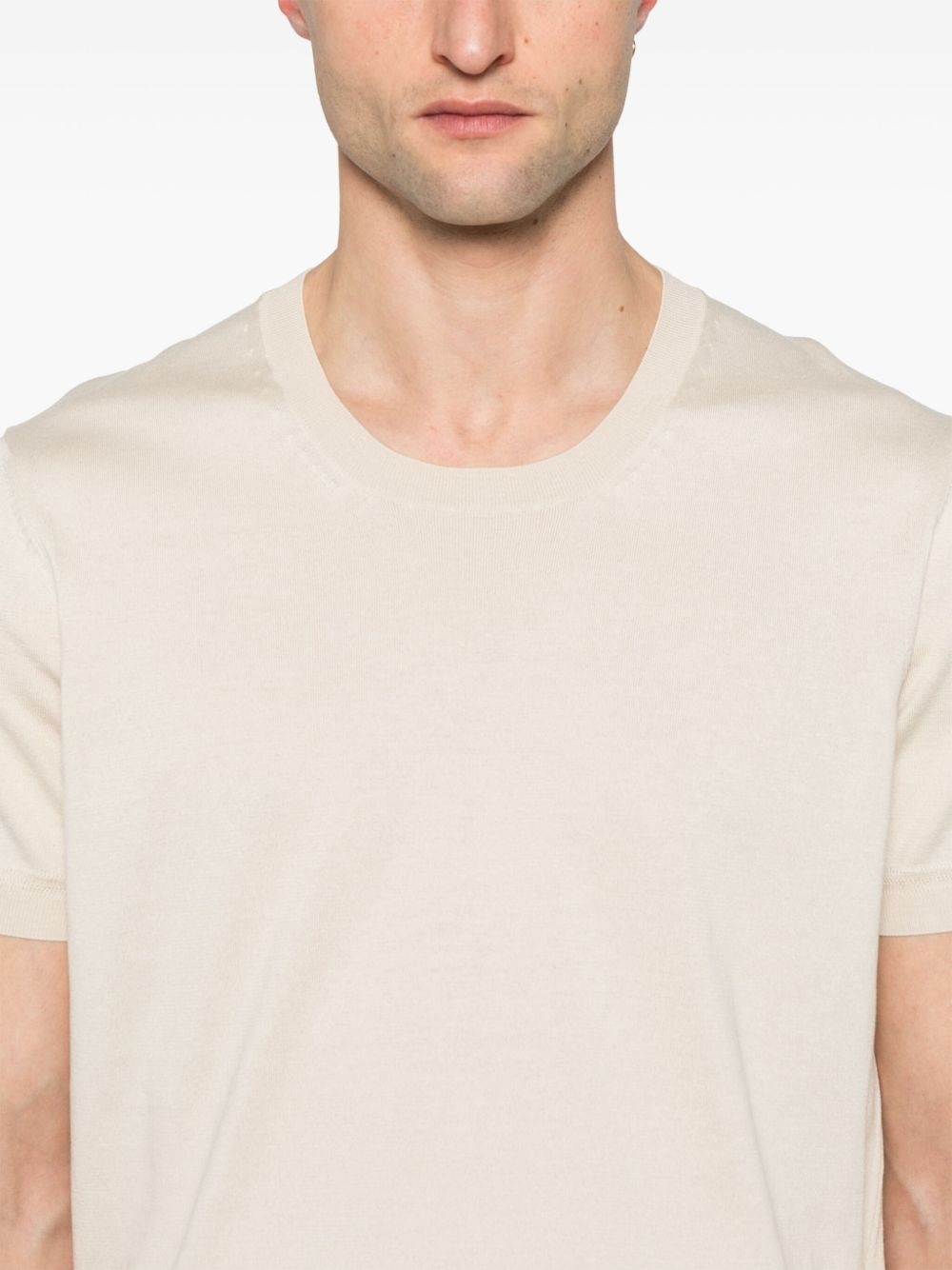 cotton T-shirt - 4