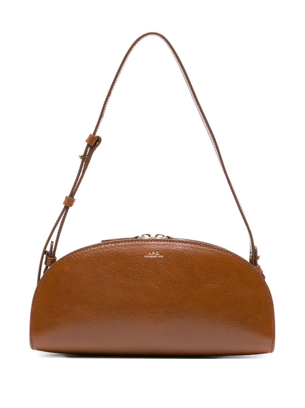 Demi-Lune leather shoulder bag - 1