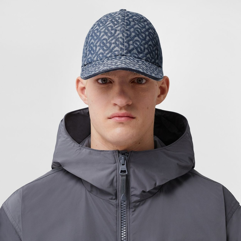 Monogram Denim Jacquard Baseball Cap 3