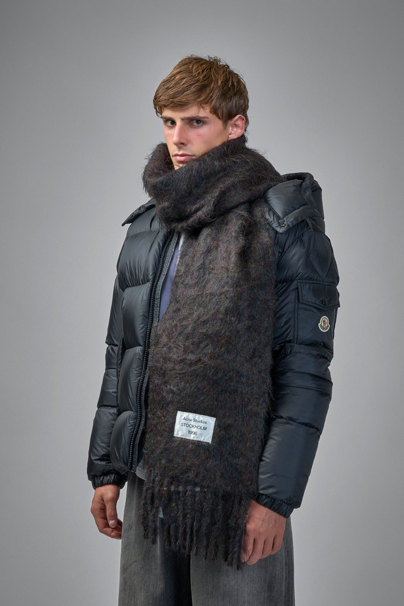Acne Studios Fringe Wool Scarf outlook