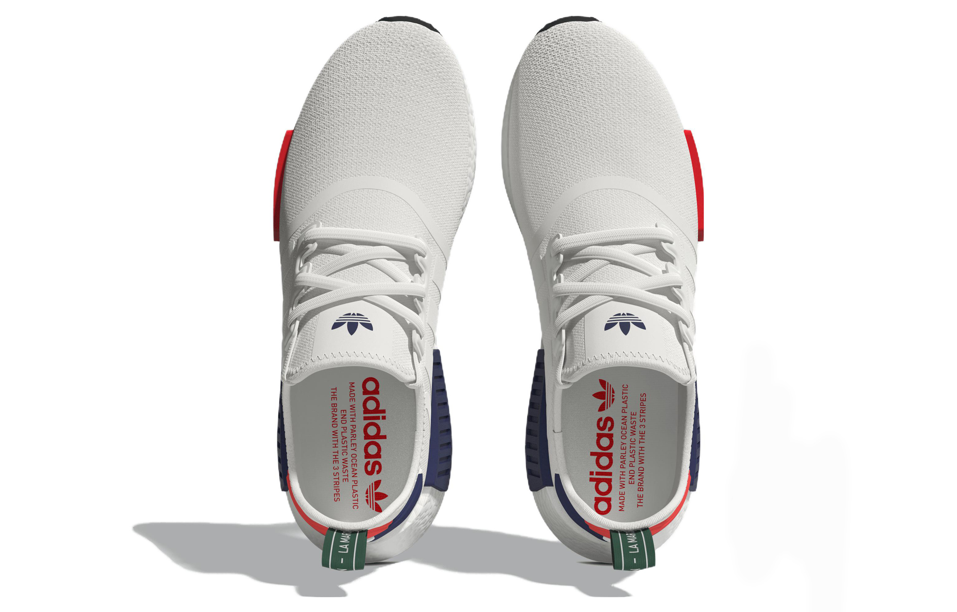 adidas NMD_R1 'White Navy Solar Red' HQ4464 - 5