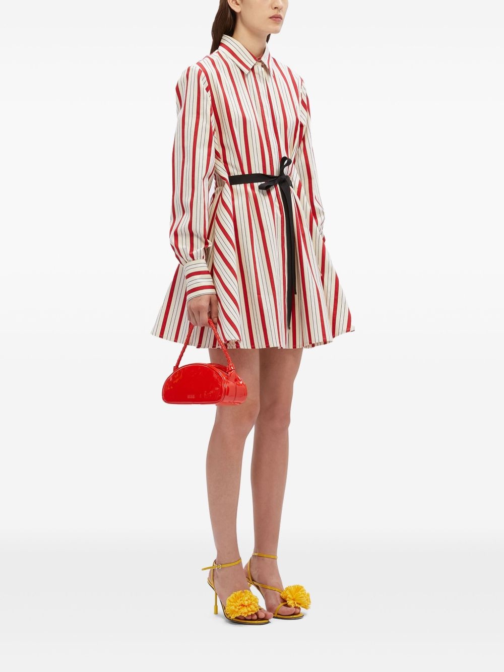 MSGM striped mini dress | REVERSIBLE