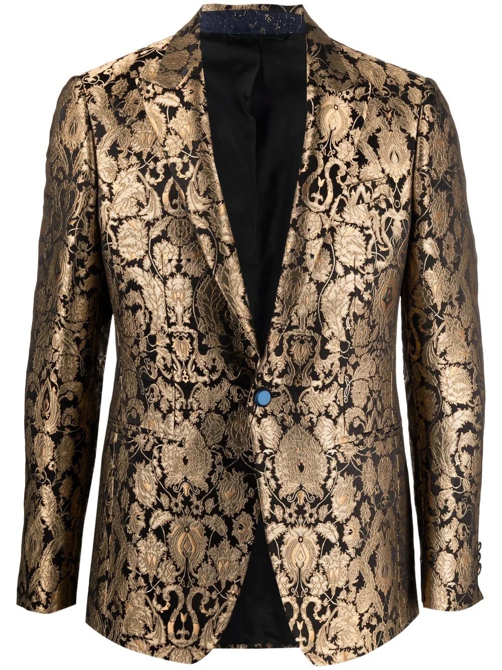 tailored jacquard jacket - 1