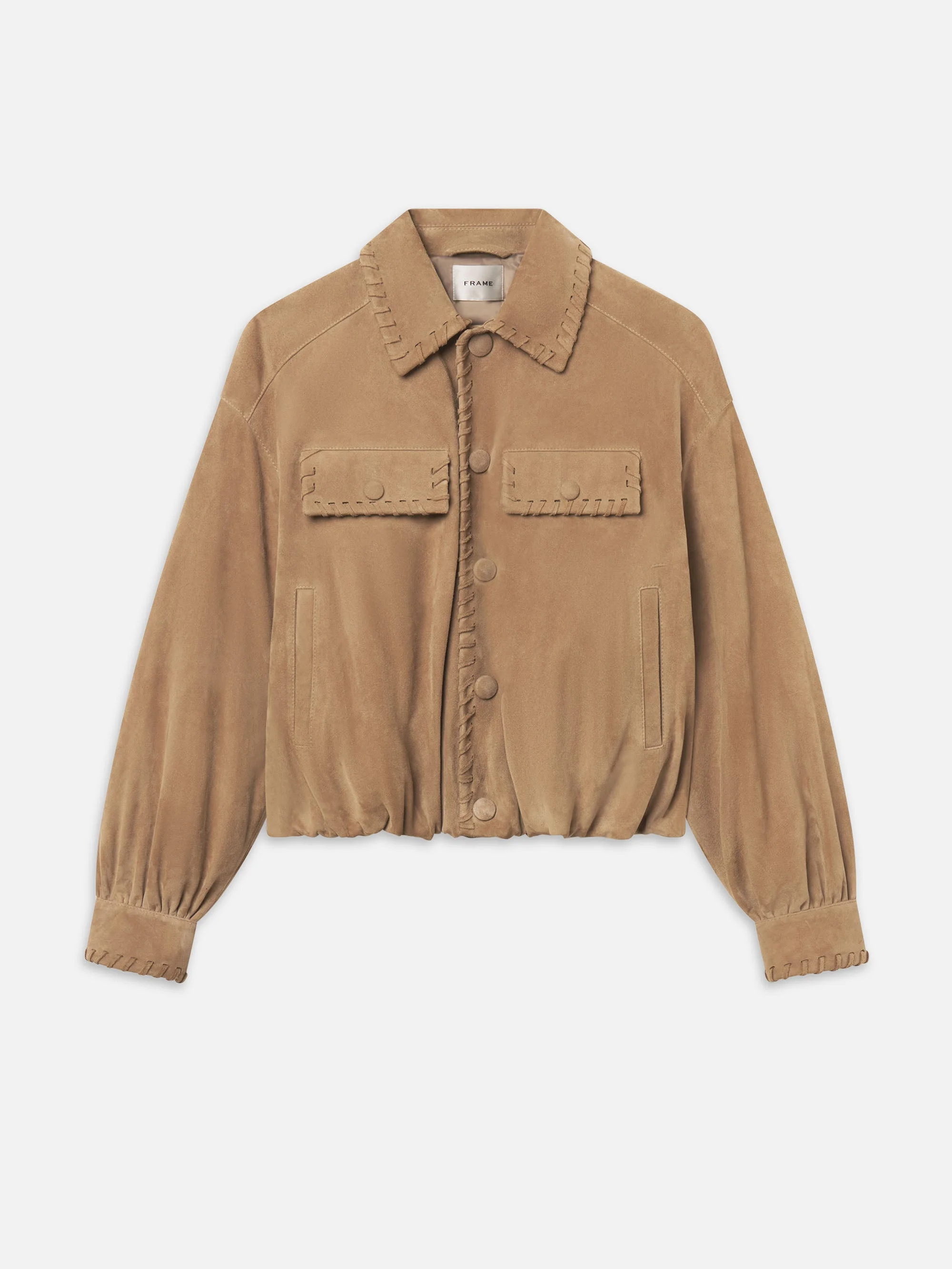 The Suede Bubble Jacket - 1