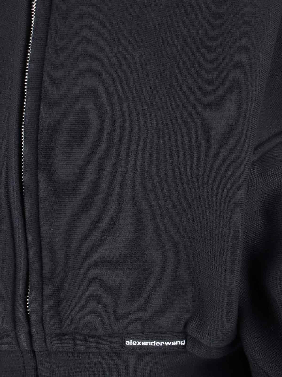 ZIP CROPPED SWEATSHIRT - 3