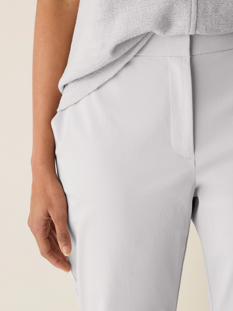 Stretch Cotton Twill Slim Pant 5