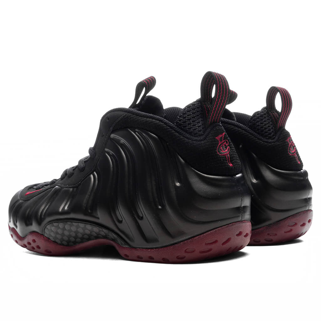 AIR FOAMPOSITE ONE 'COUGH DROP' - BLACK/VARSITY RED - 3