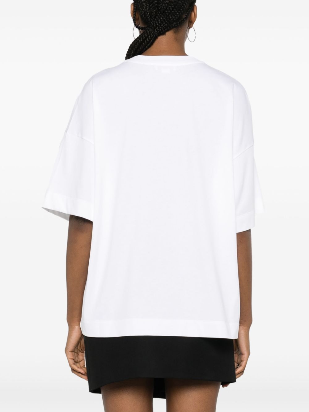 Seal-logo cotton T-shirt - 4