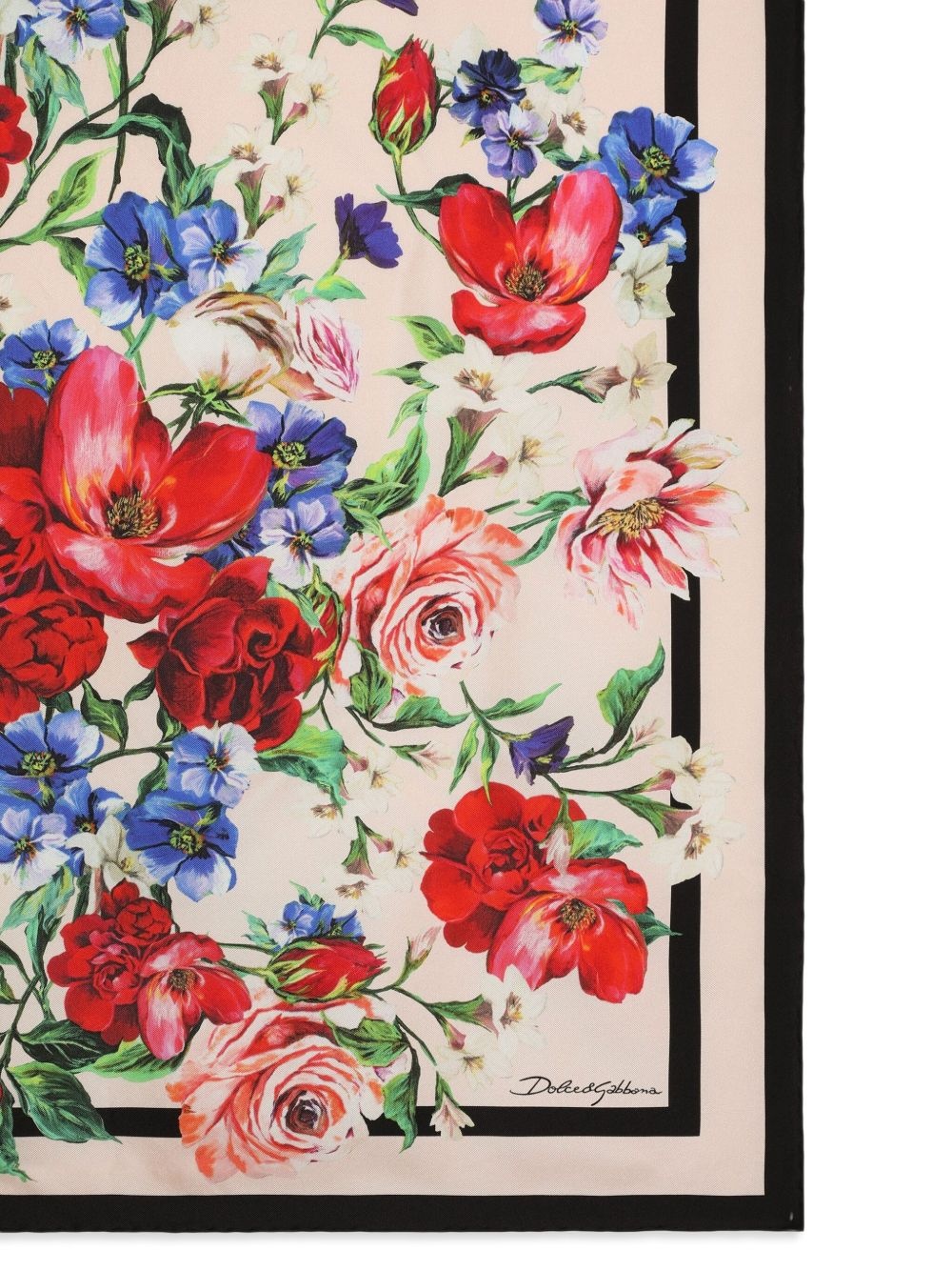 floral-print scarf - 2