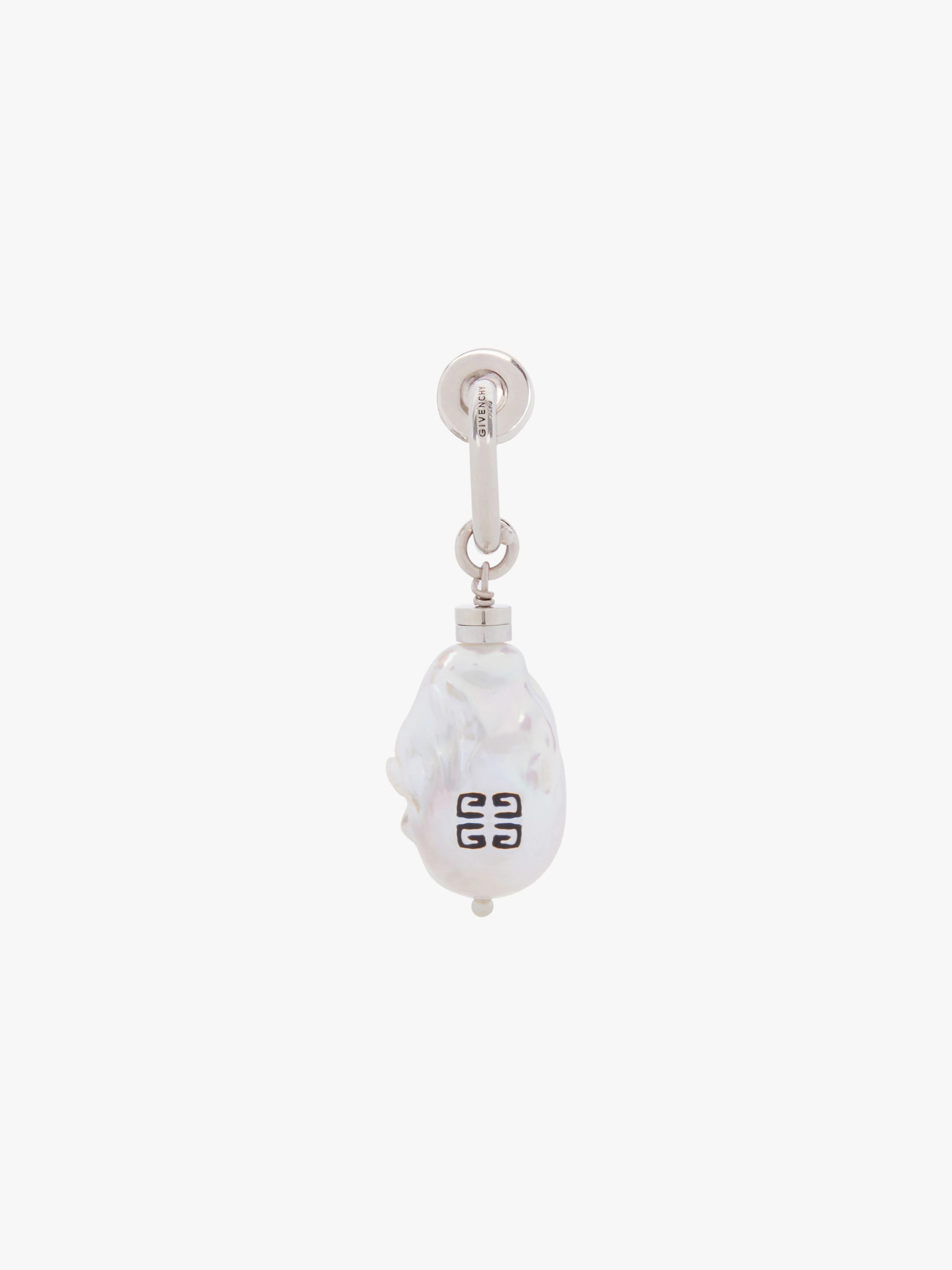 EARRING IN METAL WITH 4G PEARLS - 1