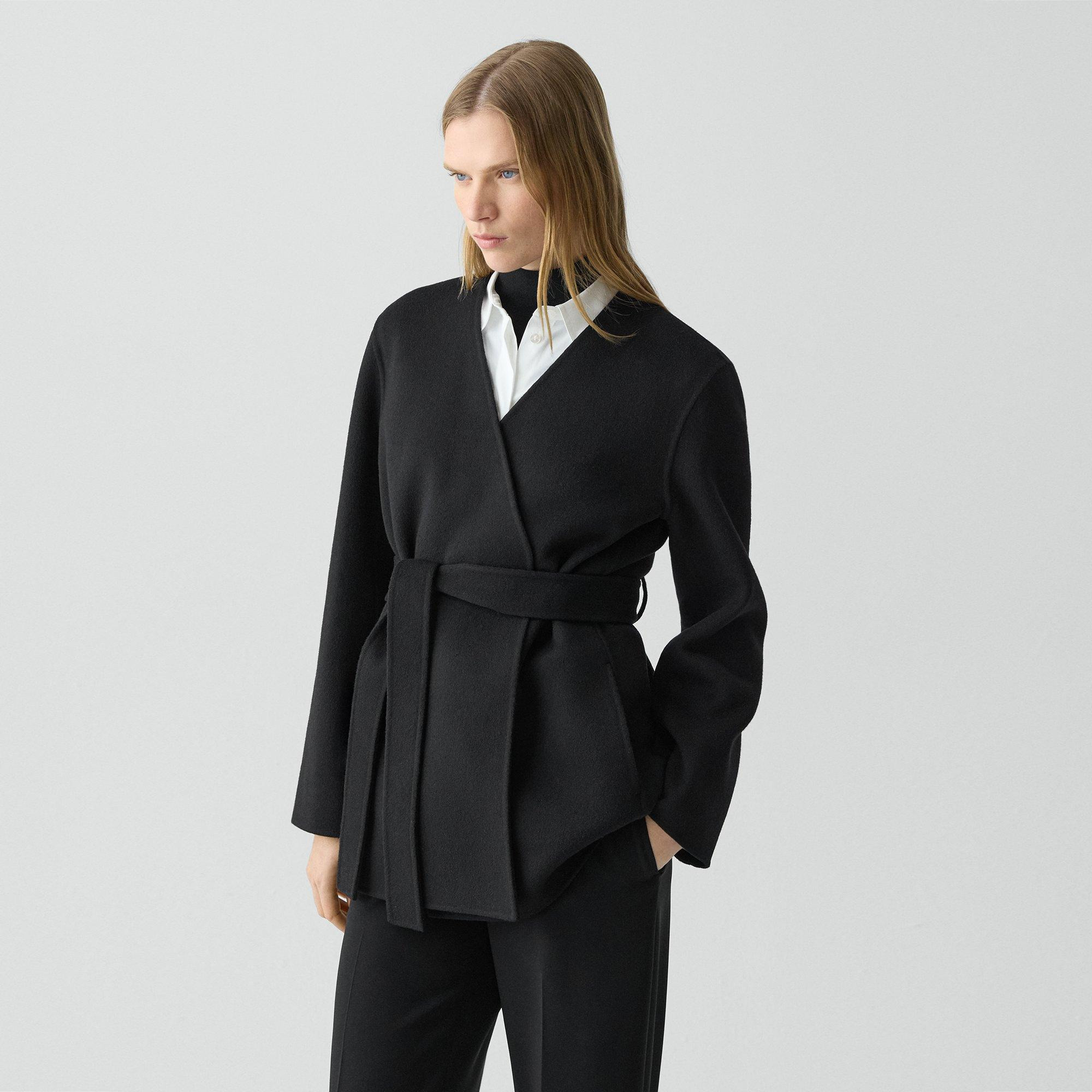 Cardigan Jacket in Double-Face Wool-Cashmere - 3