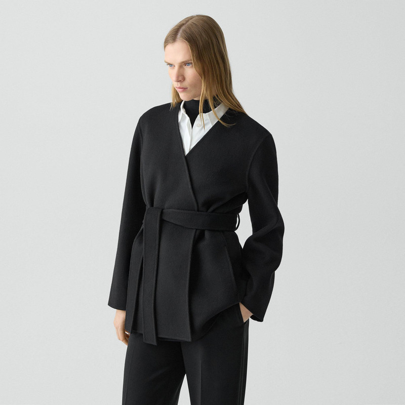 Cardigan Jacket in Double-Face Wool-Cashmere 3