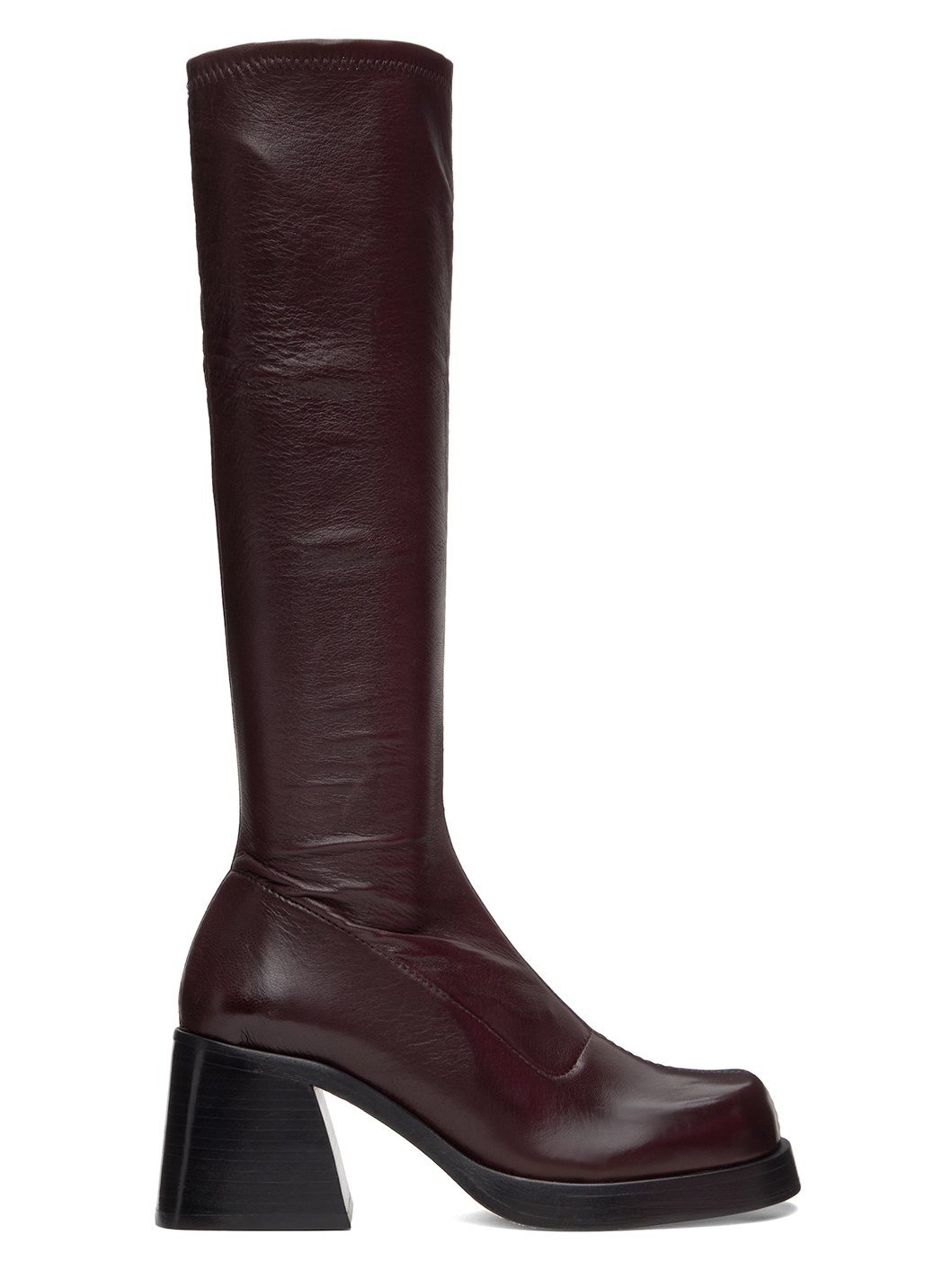 Burgundy Hedy Boots - 1
