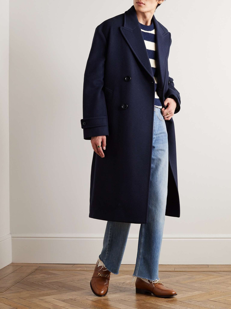 GUCCI Double-Breasted Wool-Felt Coat outlook