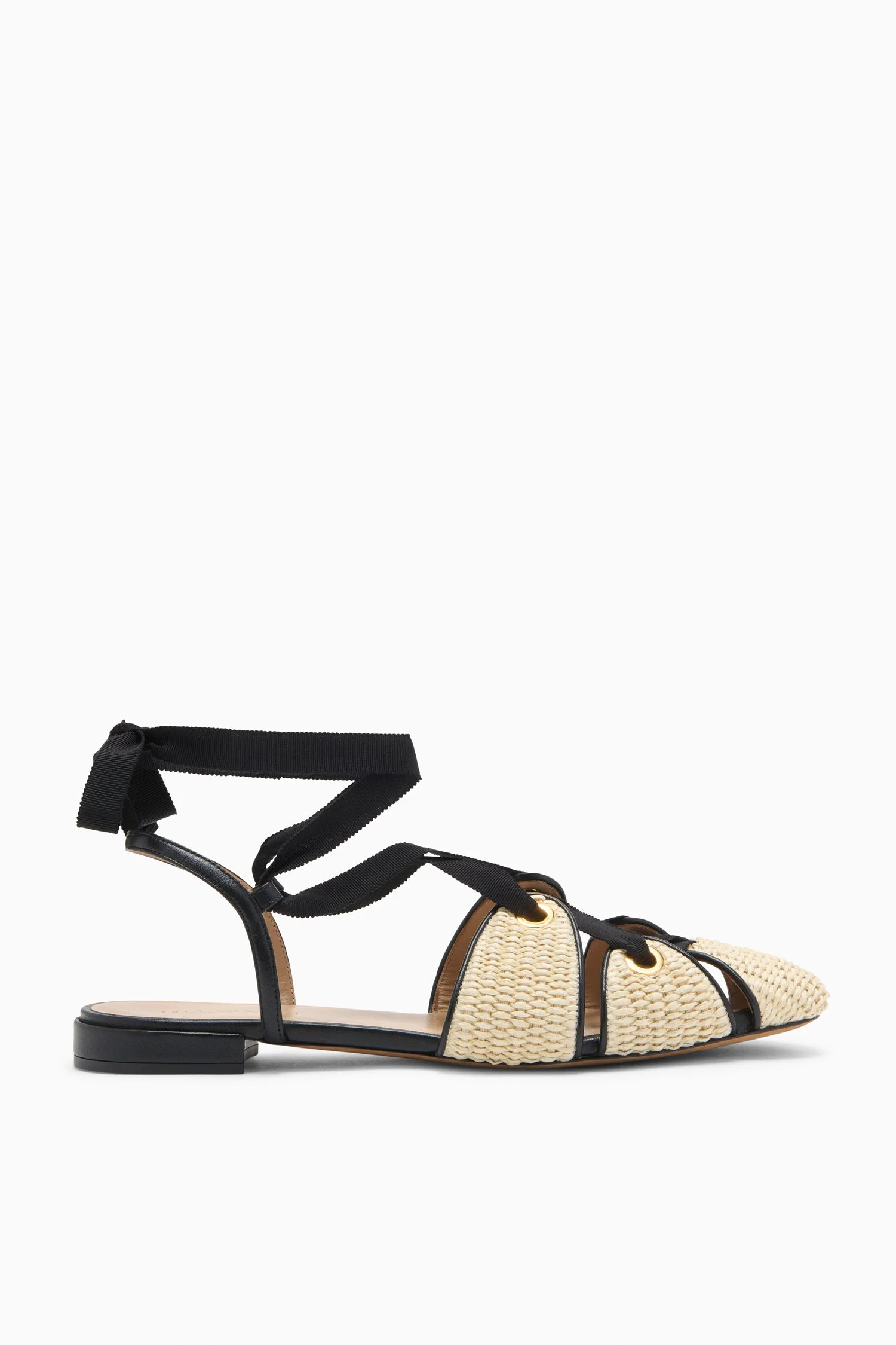 Artemis Eyelet Detail Flat - 1