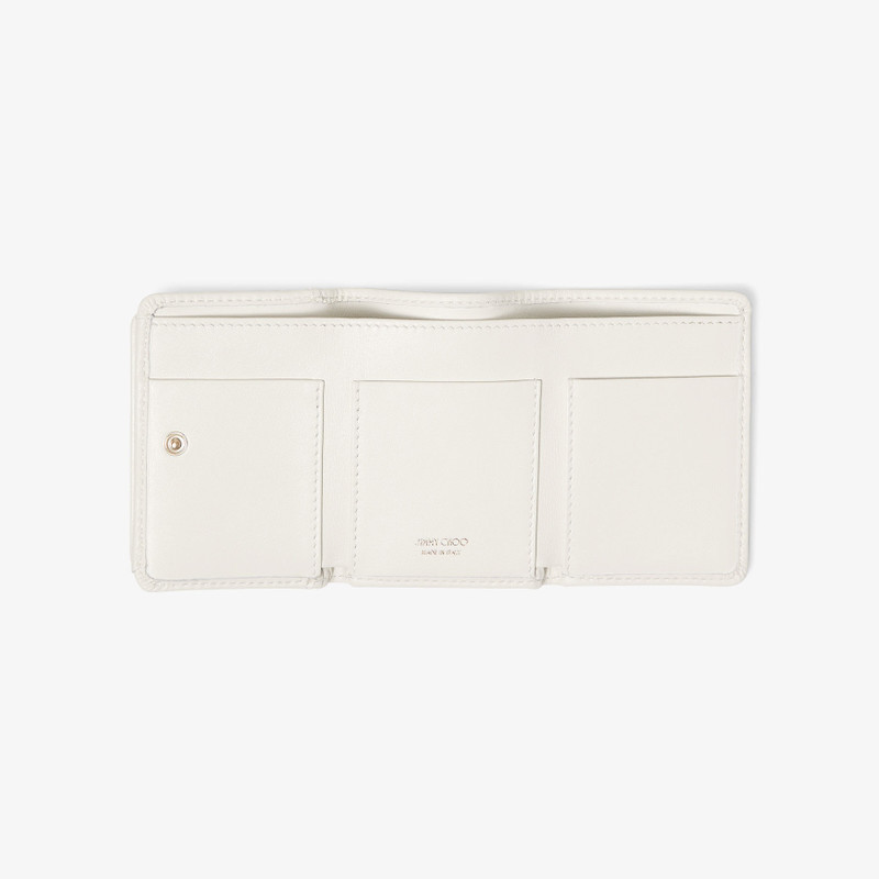 JIMMY CHOO Nemo
Latte Calf Leather Wallet with Metal and Crystal Stars outlook