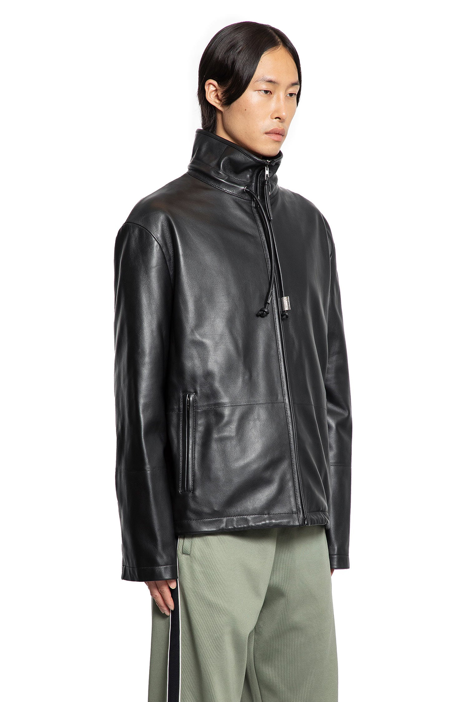 Zip-Up-Jacket-In-Nappa-Lambskin - 2