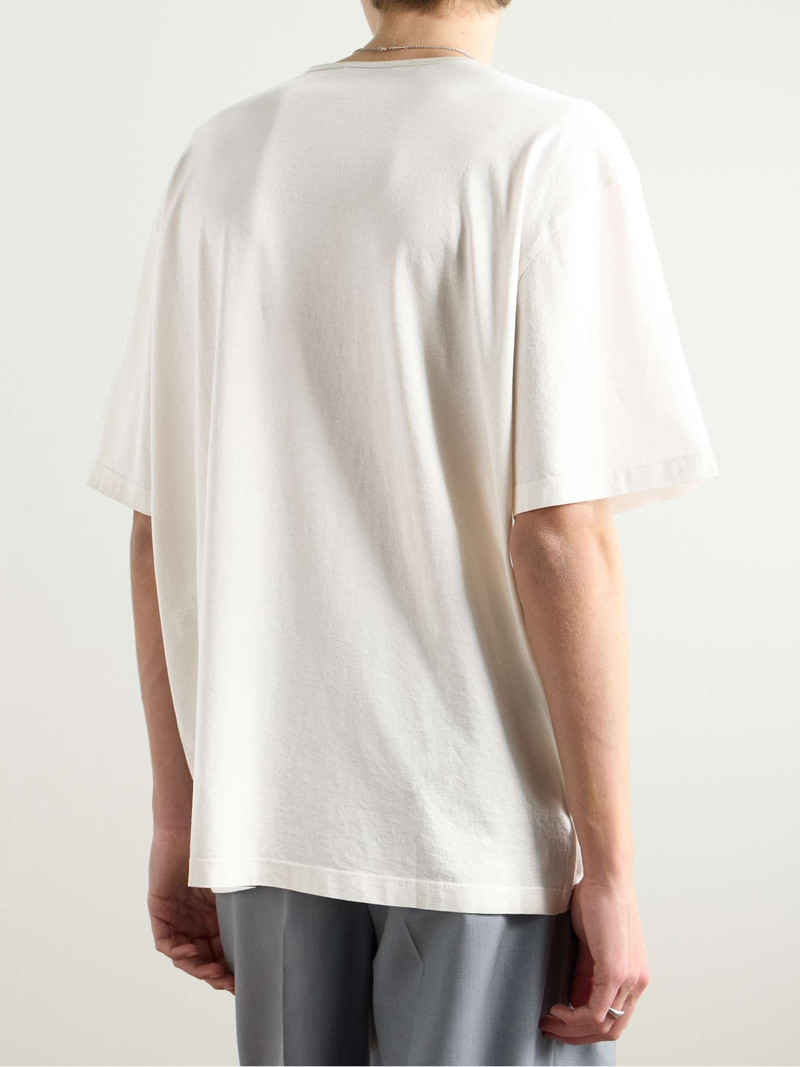 Oversized Mercerised Cotton-Jersey T-Shirt 3