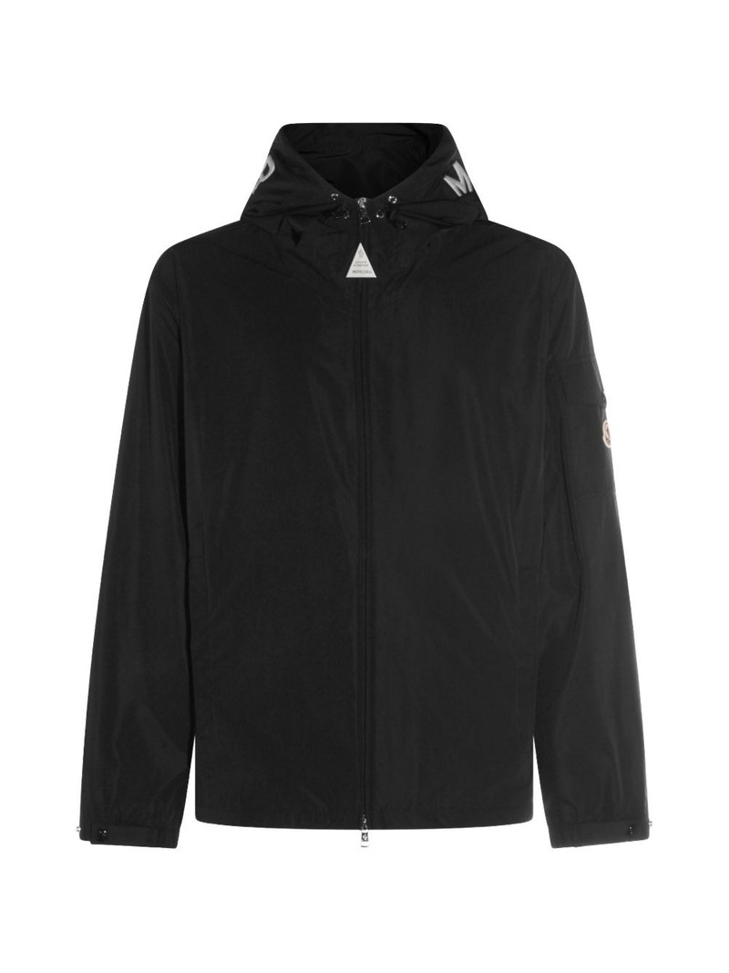 Sassiere hooded logo jacket 1