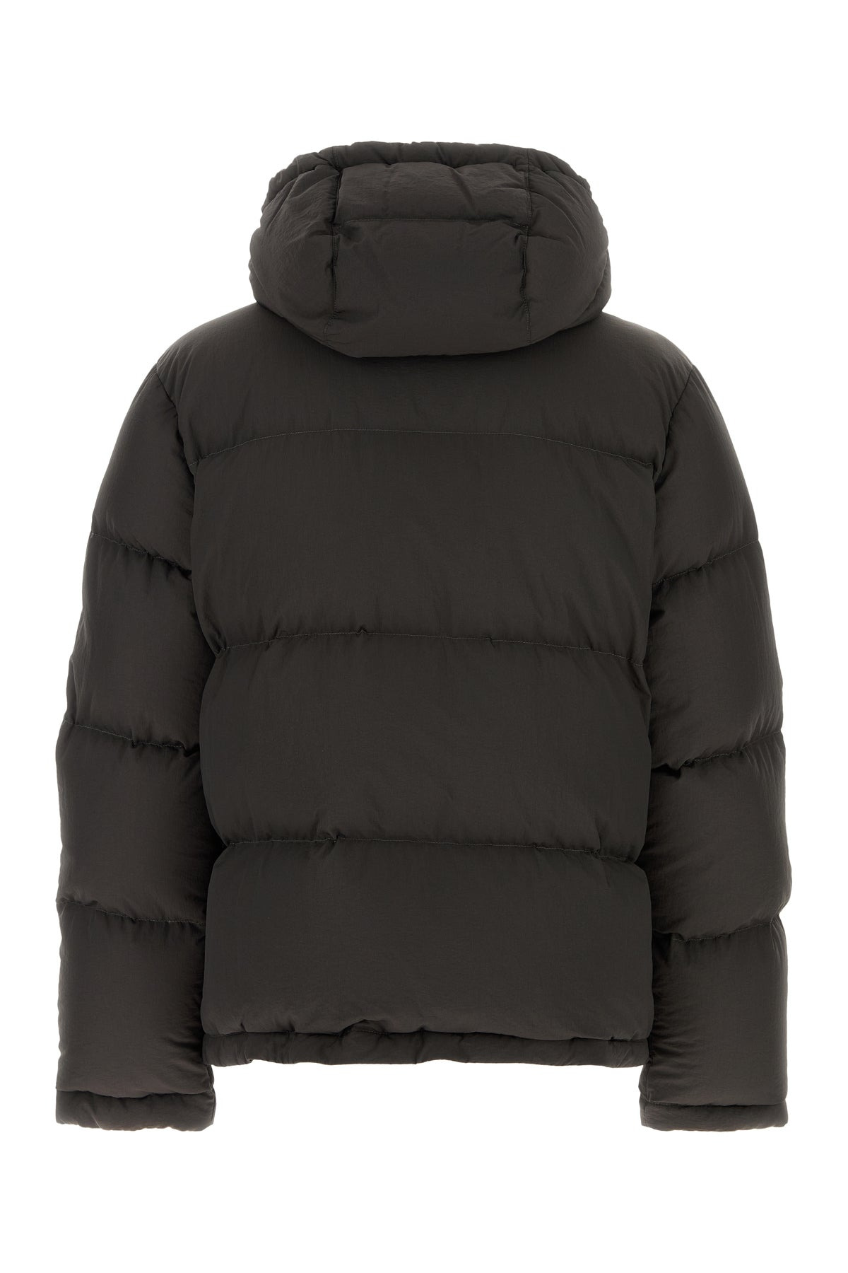Slate nylon blend down jacket - 2
