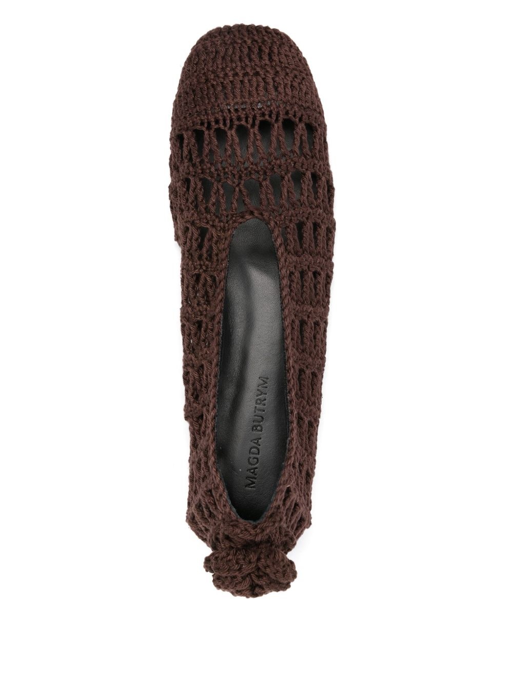 square-toe ballet flats - 4