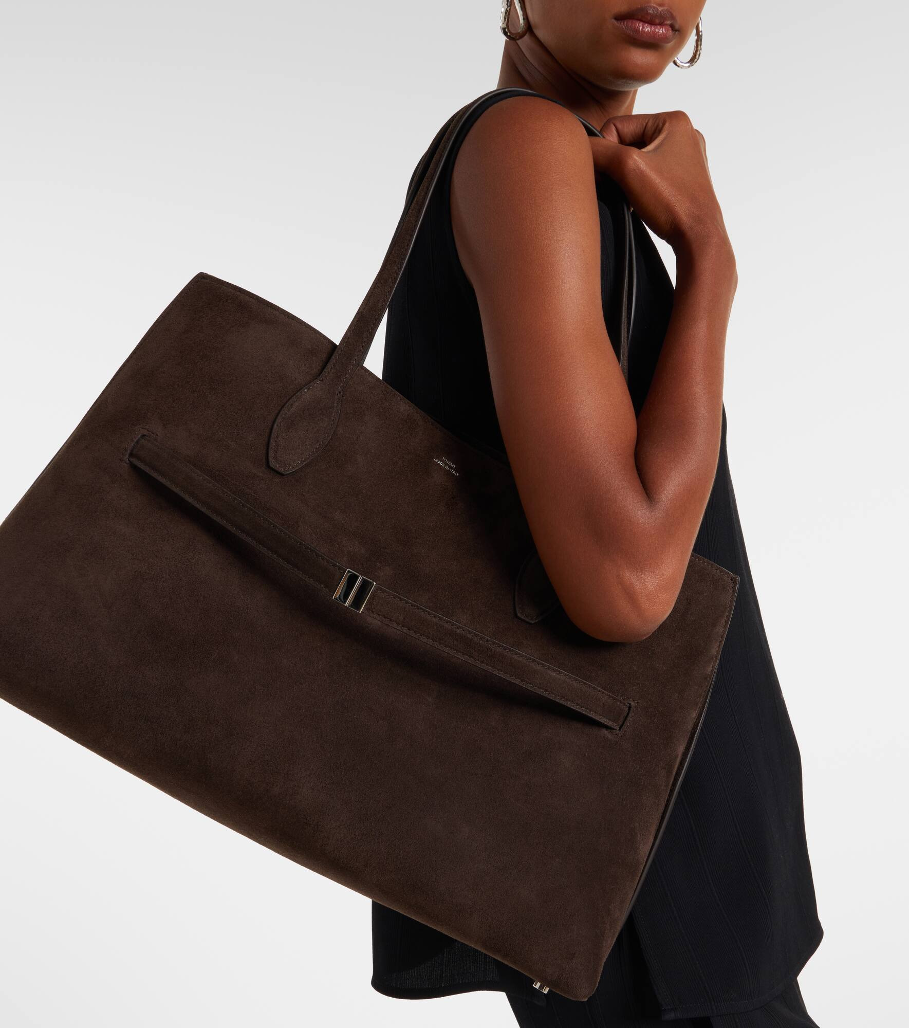 Lounge suede tote bag - 2