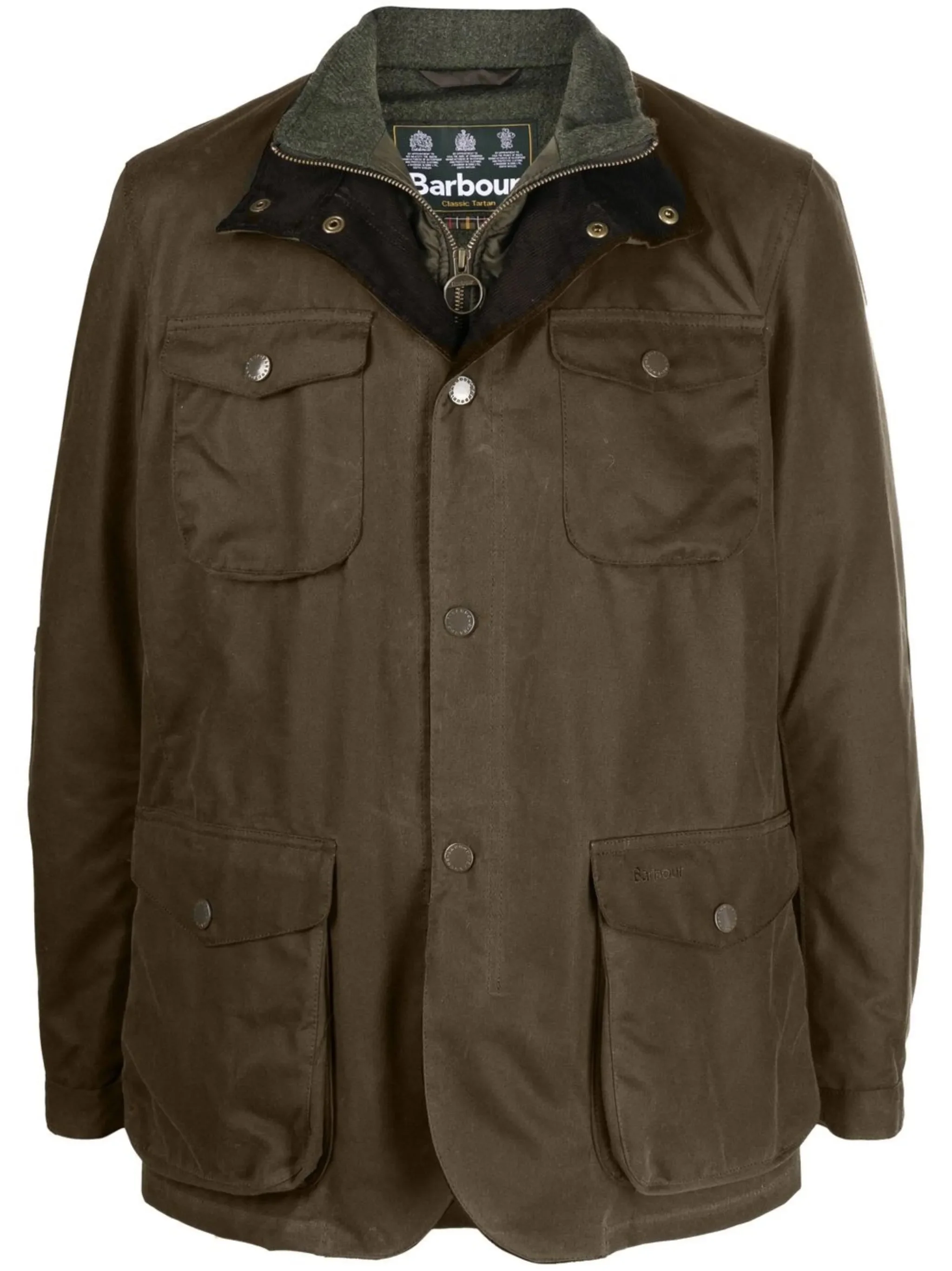 Barbour Ogston Waxed Cotton Jacket - 1