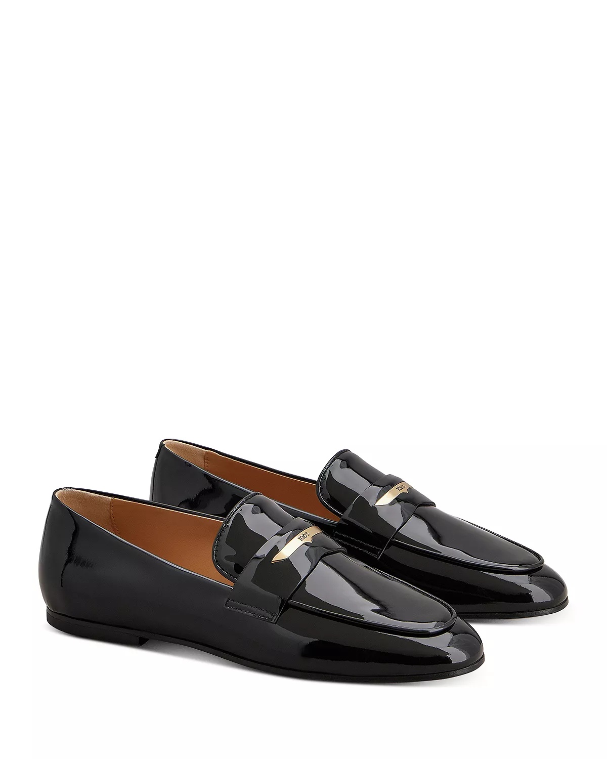 Women's Leather Loafer Flats - 1