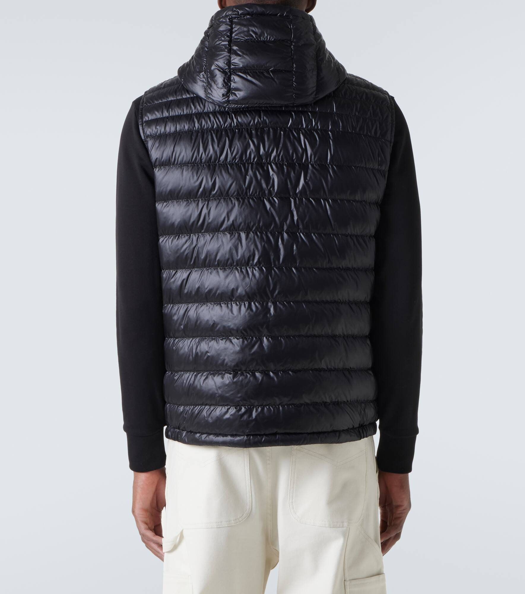 Quilted down vest - 4