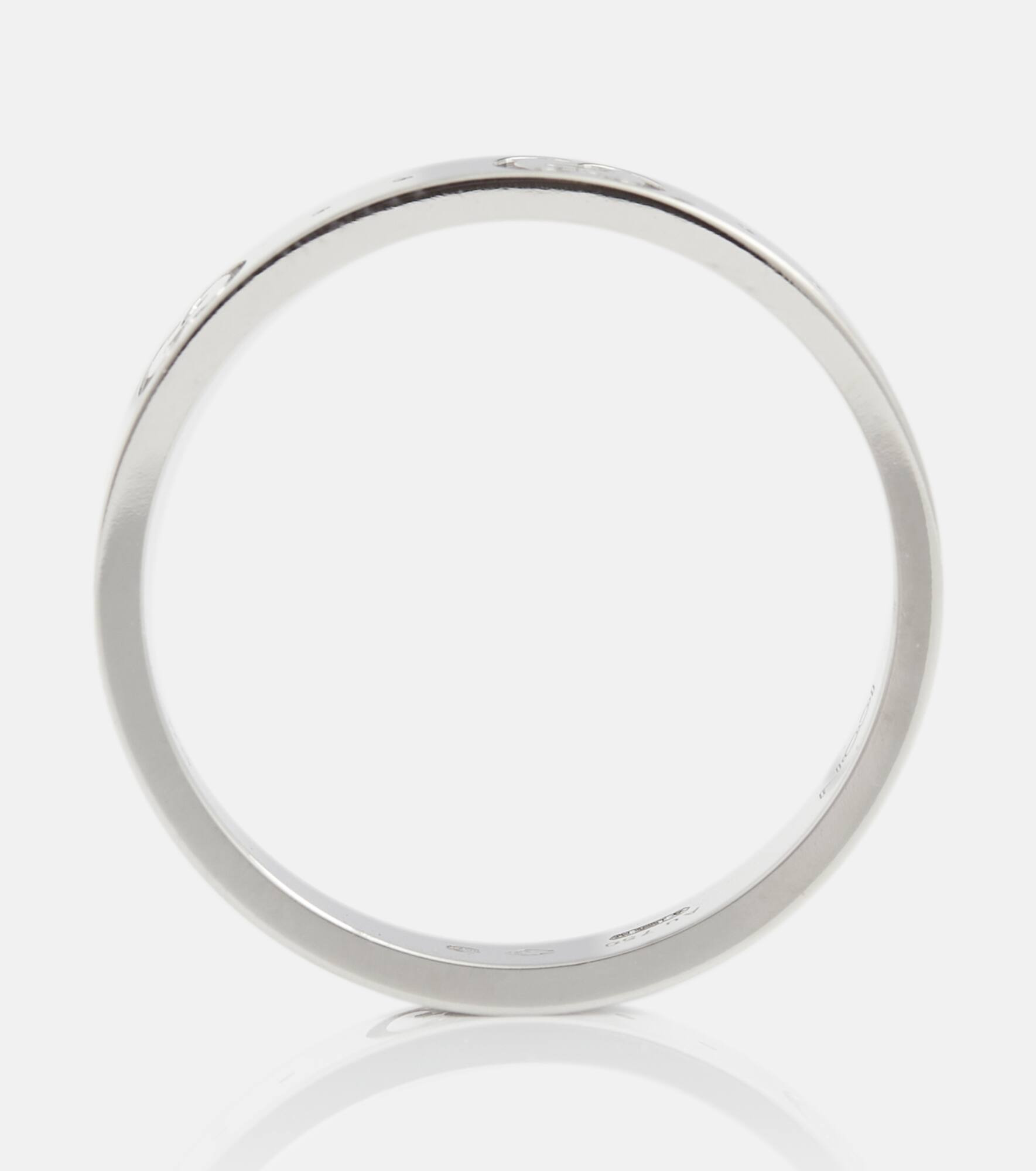 Icon 18kt white gold ring - 2